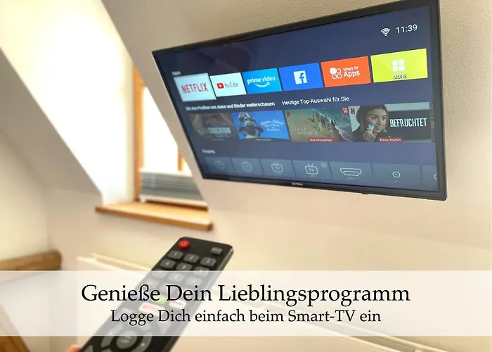 Zentrale 1-Zimmer-Ferienwohnung Mit Digitalem Check In