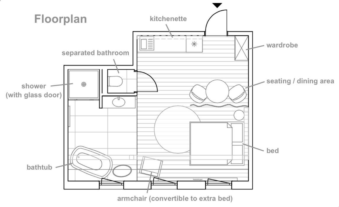 Zentrale 1-zimmer-ferienwohnung Mit Digitalem Check In Hof (Bavaria)