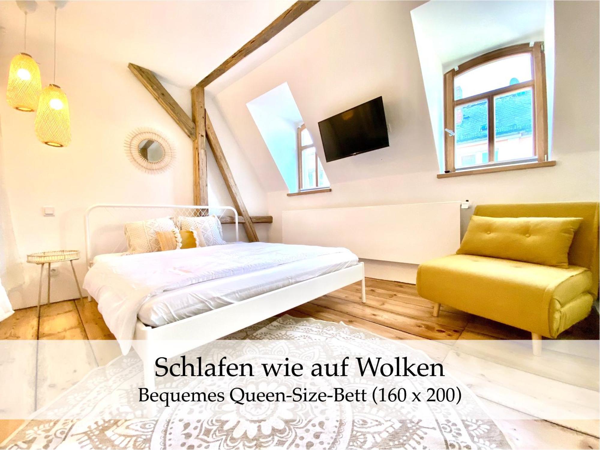 Zentrale 1-zimmer-ferienwohnung Mit Digitalem Check In Hof (Bavaria)