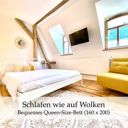 Zentrale 1-Zimmer-Ferienwohnung Mit Digitalem Check In Hof  Esterno foto